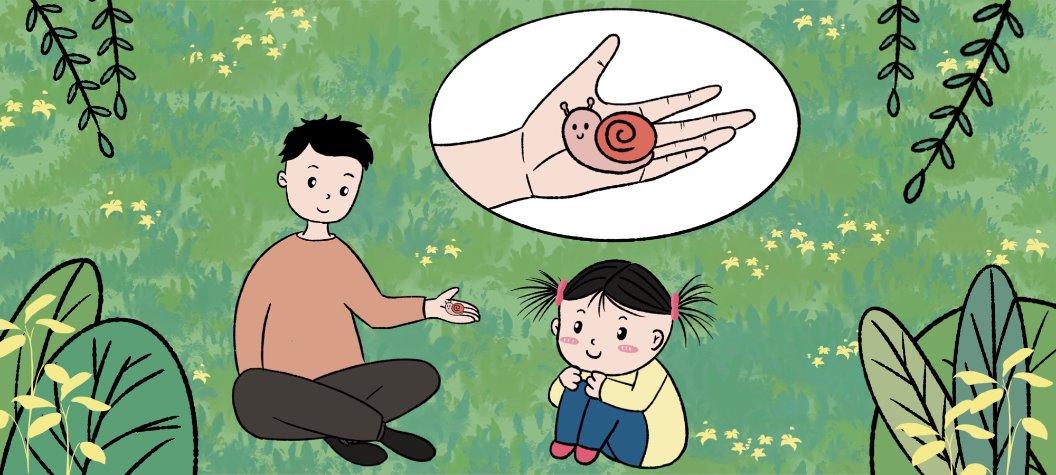 彩色蜗牛第 1 步：发现与观察