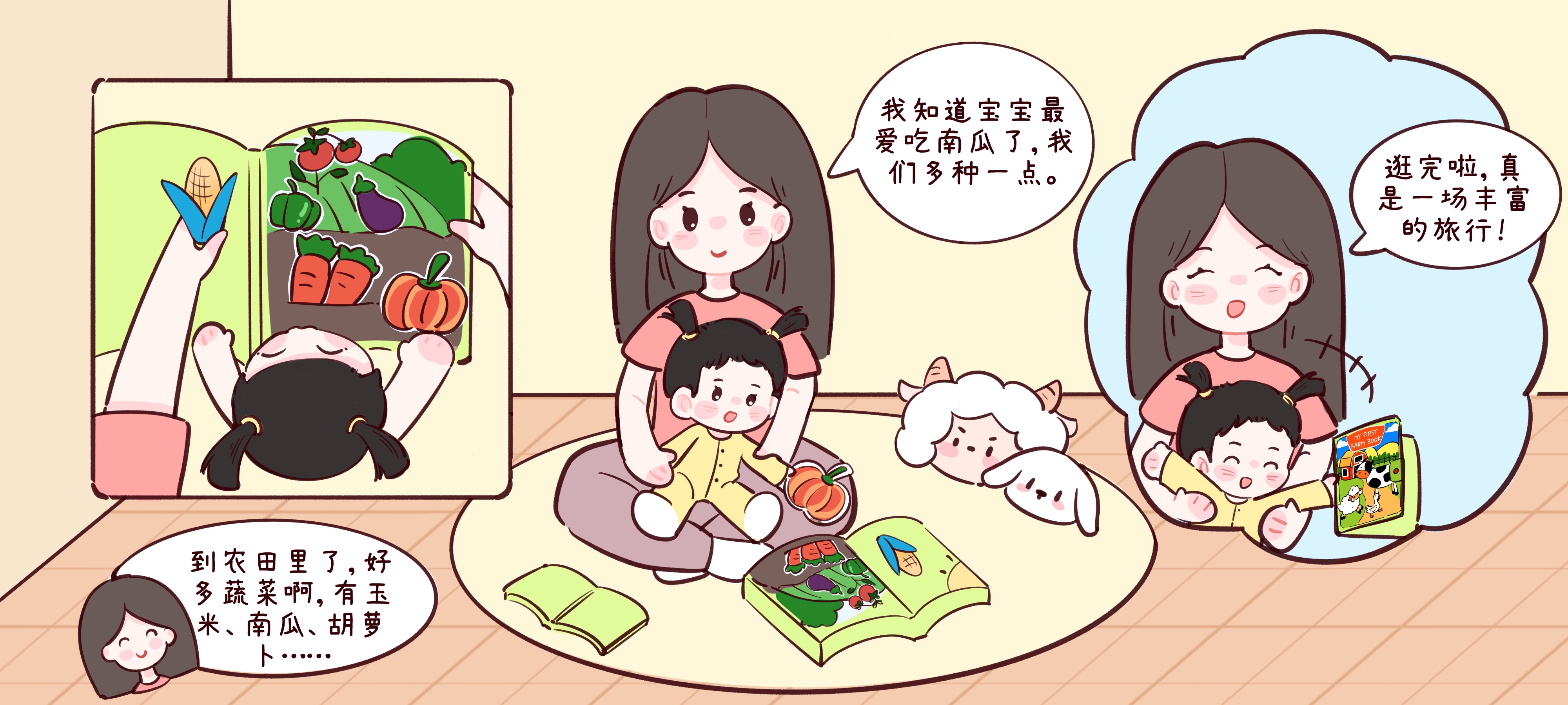 农场巡游记第 3 步：农田里的蔬菜朋友