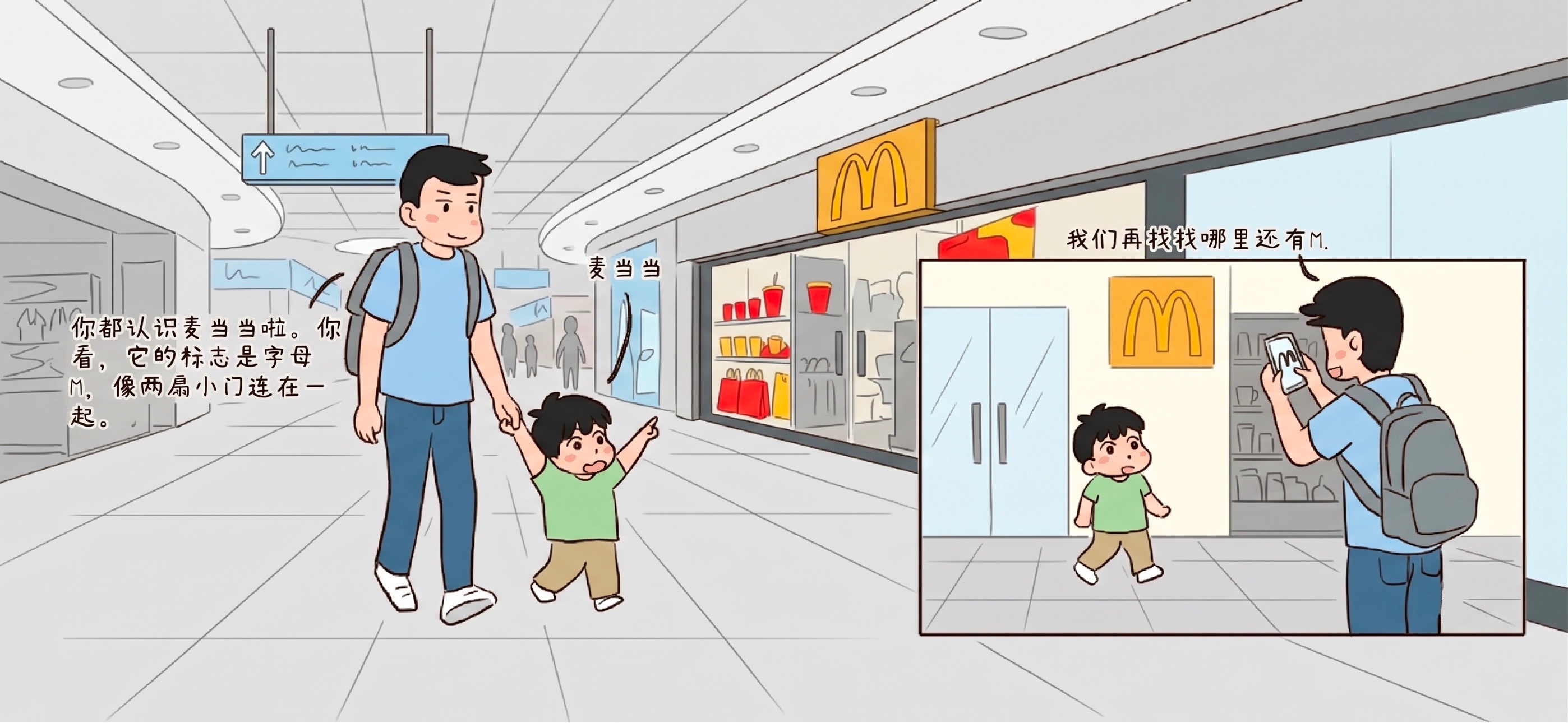 这是什么店第 1 步：这个标志我认识！