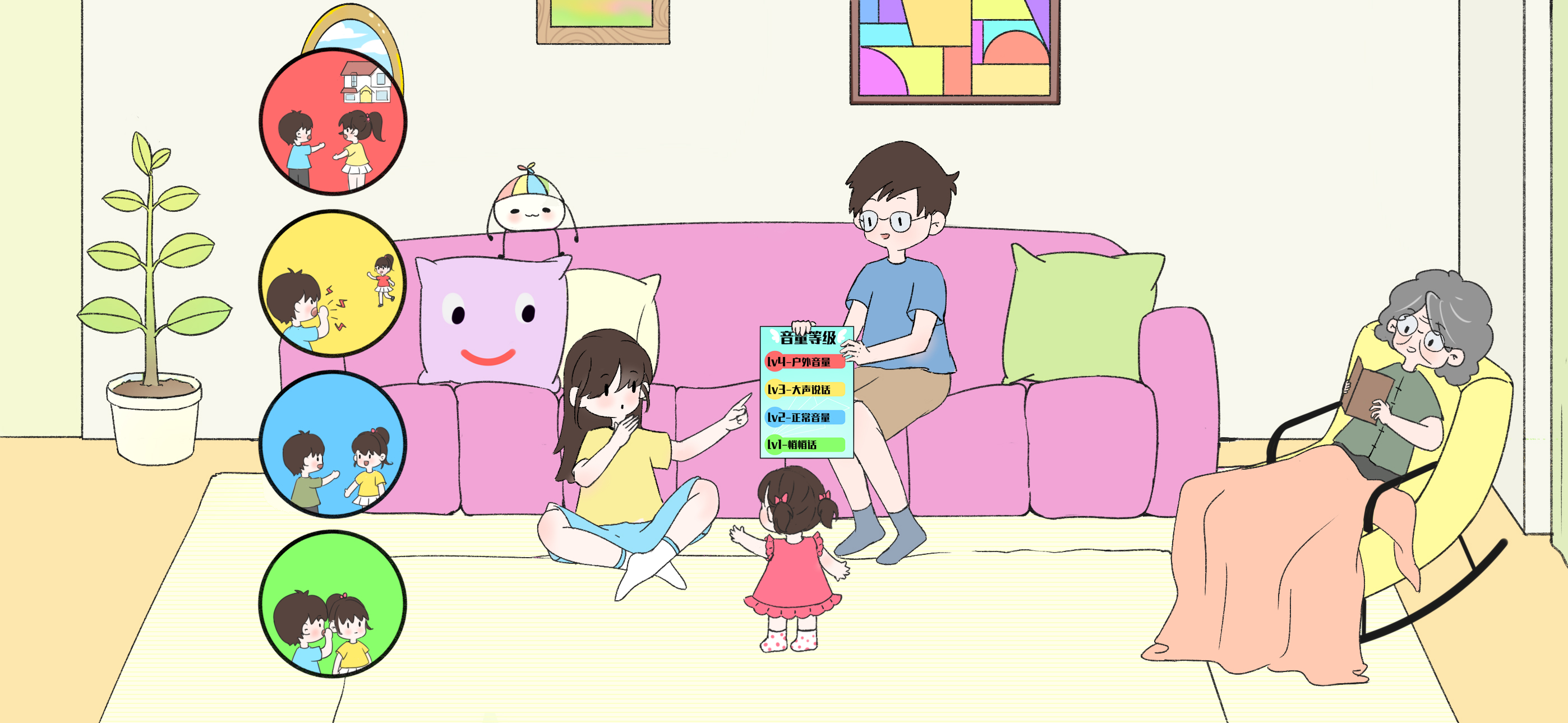 音量等级卡第 1 步：认识4种音量