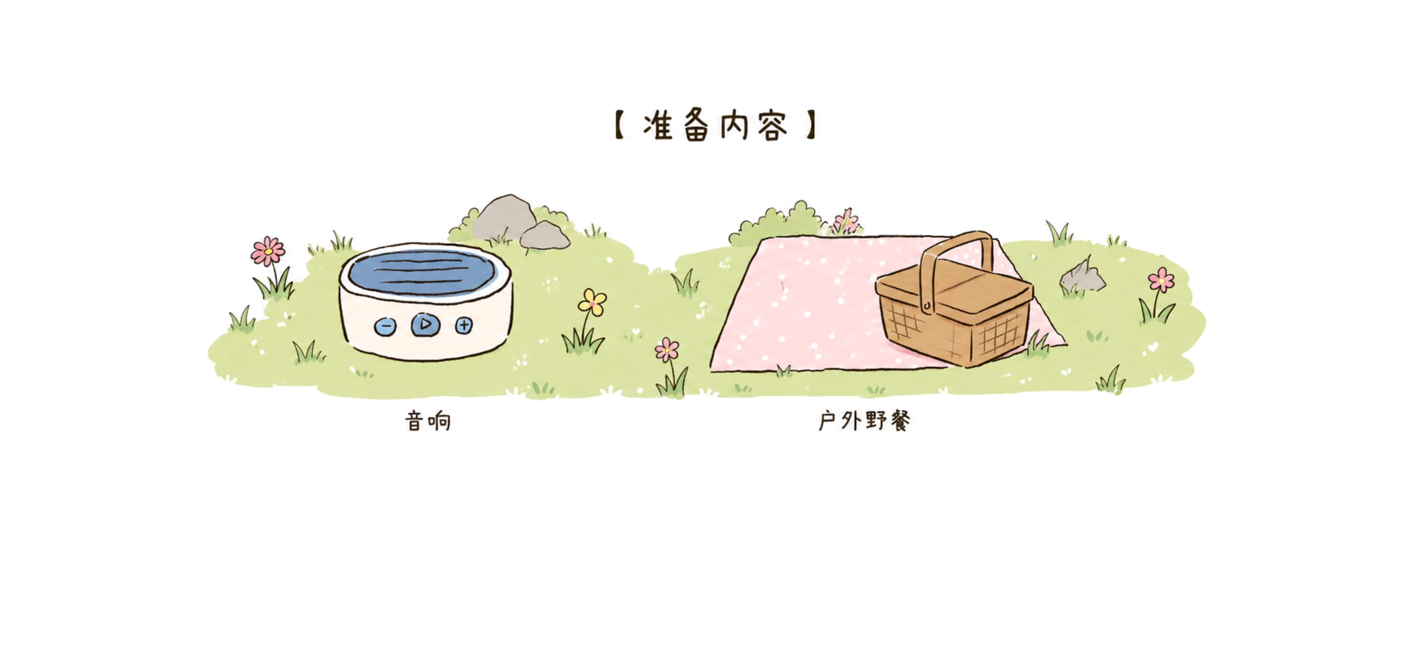 音响上的舞蹈准备工作：准备页