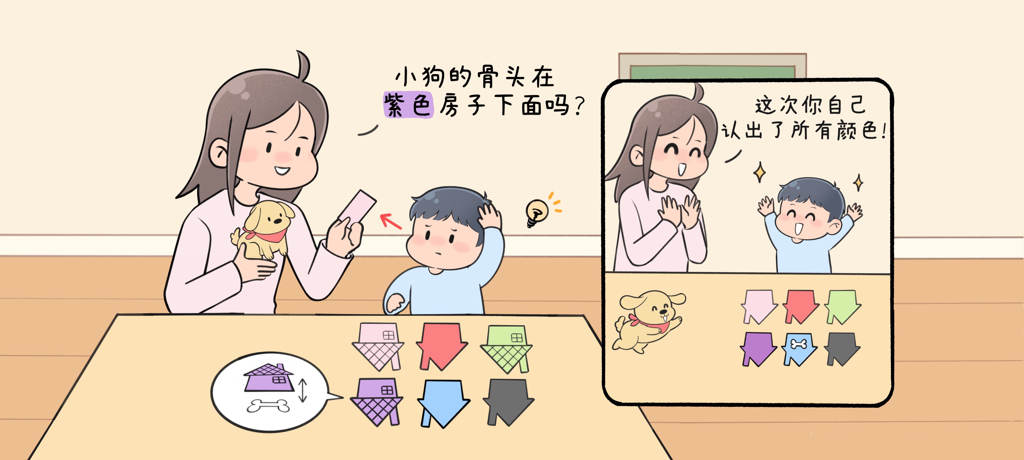 帮帮小狗第 3 步：我都认识啦！