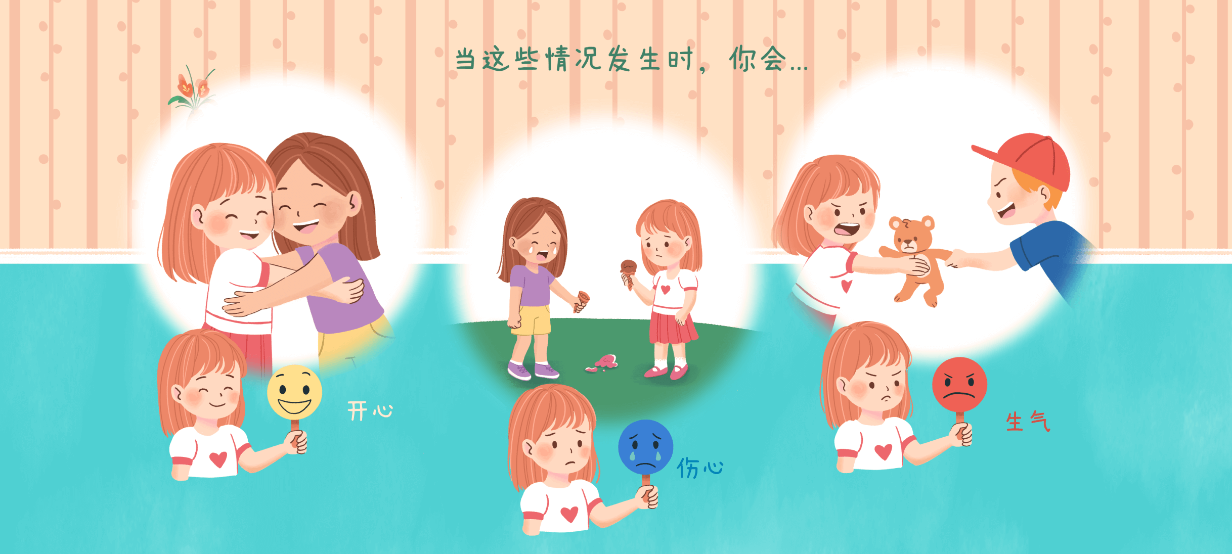 我的情绪卡第 2 步：家长说，孩子演