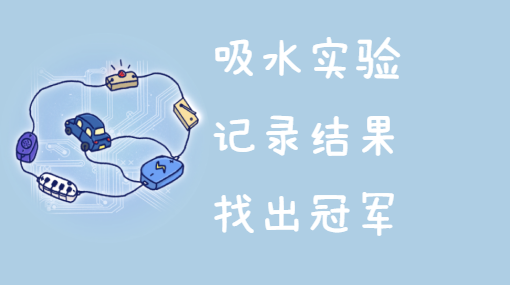 谁最能吸水？亲子活动封面