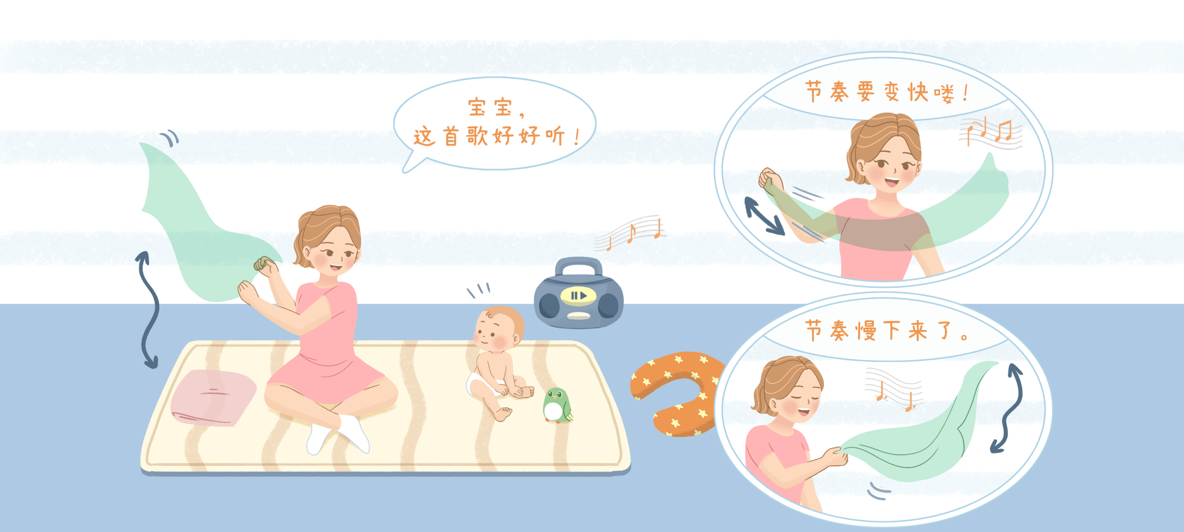 会跳舞的丝巾第 1 步：舞动丝巾